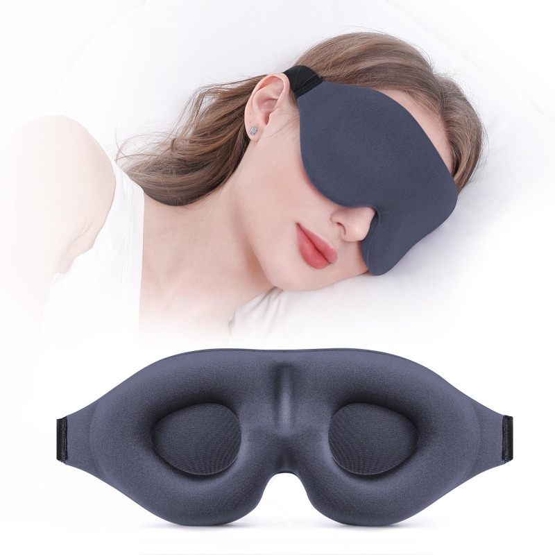 Sleep Eye Mask 3D - 1 Buah Masker Tidur Berkontur 3D