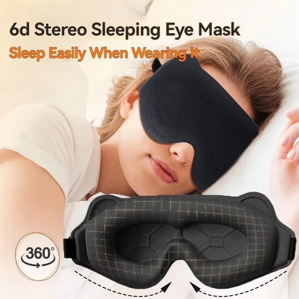 Sleep Eye Mask 3D - Masker Mata Tidur 3D Baru Stereoskopik