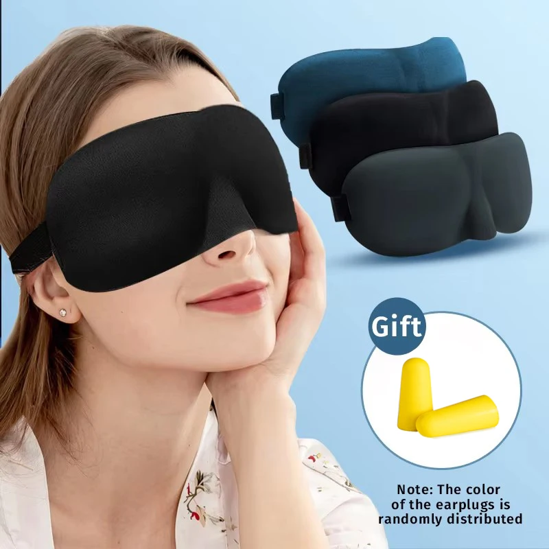 Sleep Eye Mask 3D - Penutup Mata untuk Tidur 3D Berkontur