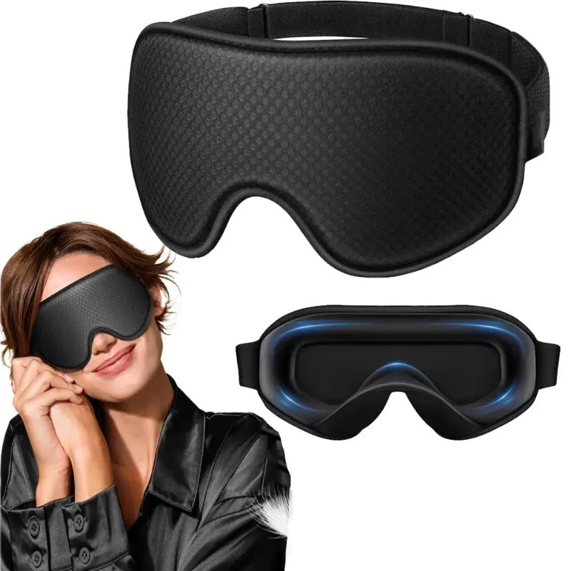 Sleep Eye Mask 3D - Masker Tidur Blackout untuk Tidur -