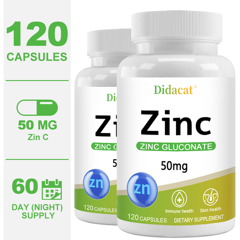 Health Wellness Day - Seng 50 Mg-dengan seng glukonat, suplemen
