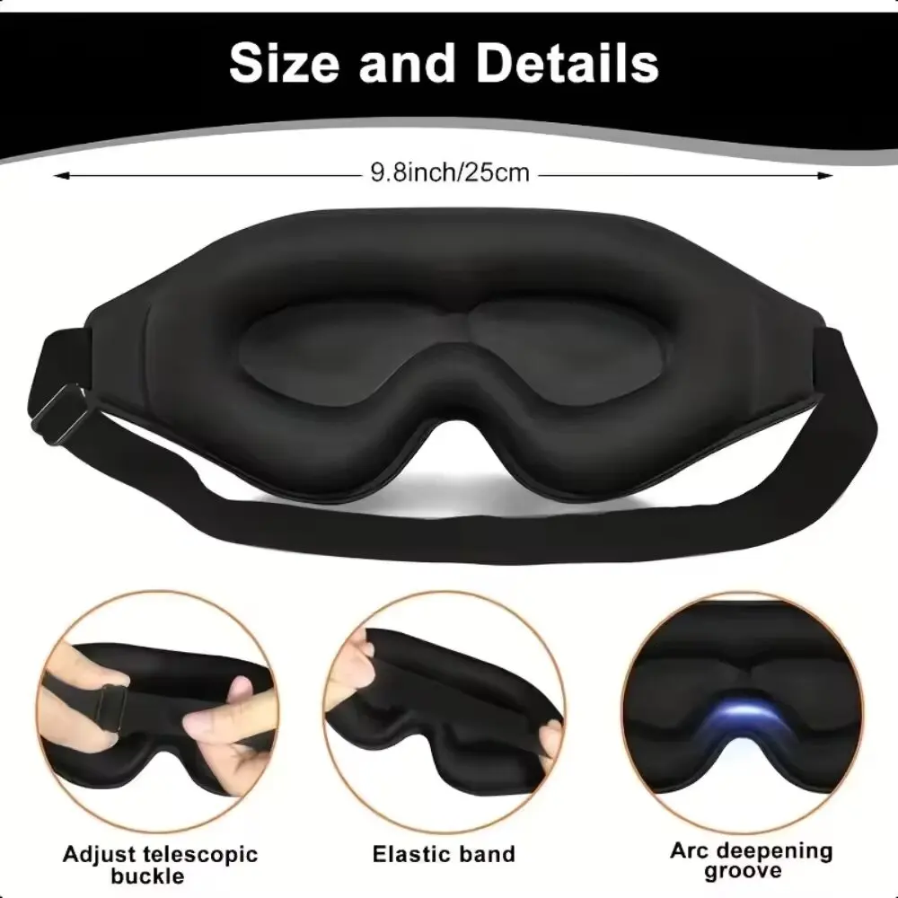 Masker Mata 3D, Masker Tidur N - Sleep Eye Mask 3D ulasan dan harga