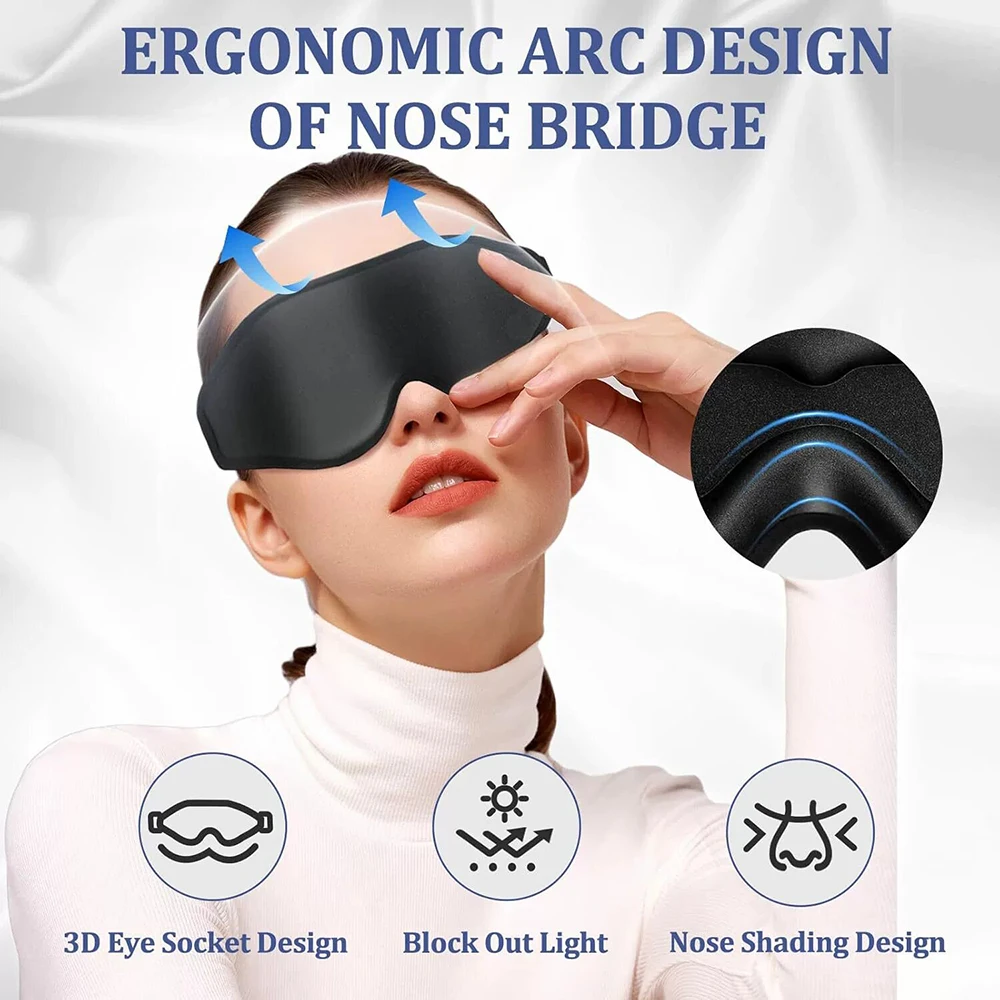 Masker Mata 3D, Masker Tidur N - Sleep Eye Mask 3D ulasan dan harga