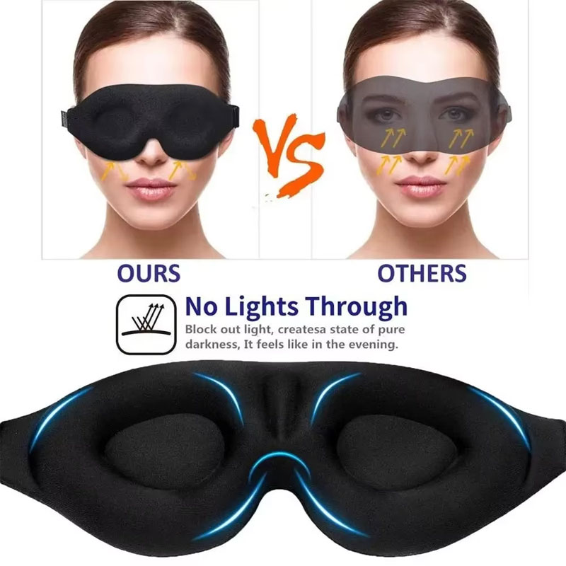 Penutup Mata untuk Tidur 3D, M - Sleep Eye Mask 3D ulasan dan harga