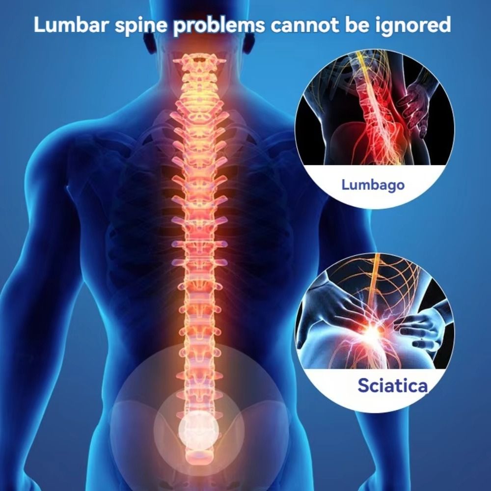 1Pcs Alat Peregang Punggung 4  - Back Stretcher Lumbar ulasan dan harga