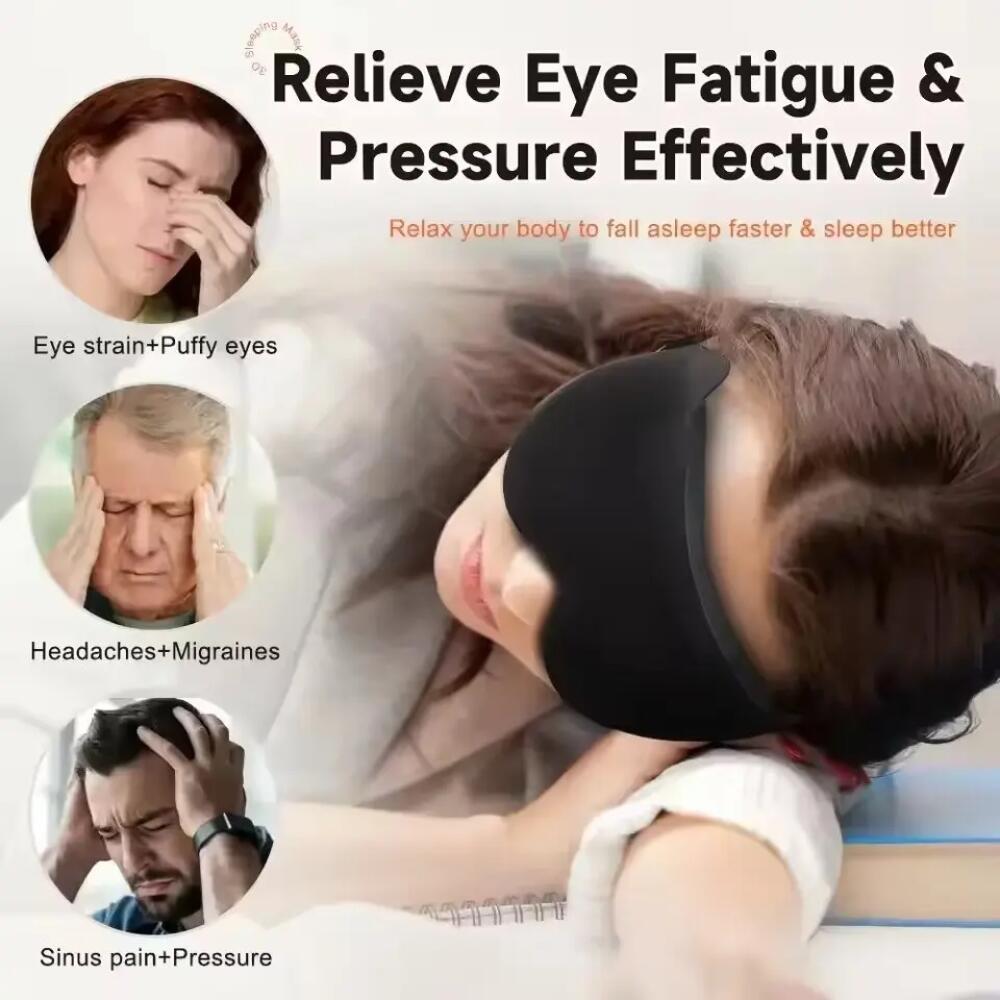 Masker Mata Tidur 3D Baru Ster - Sleep Eye Mask 3D ulasan dan harga