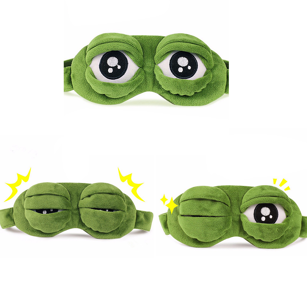 [Baru] Masker Tidur Katak Sedi - Sleep Eye Mask 3D ulasan dan harga