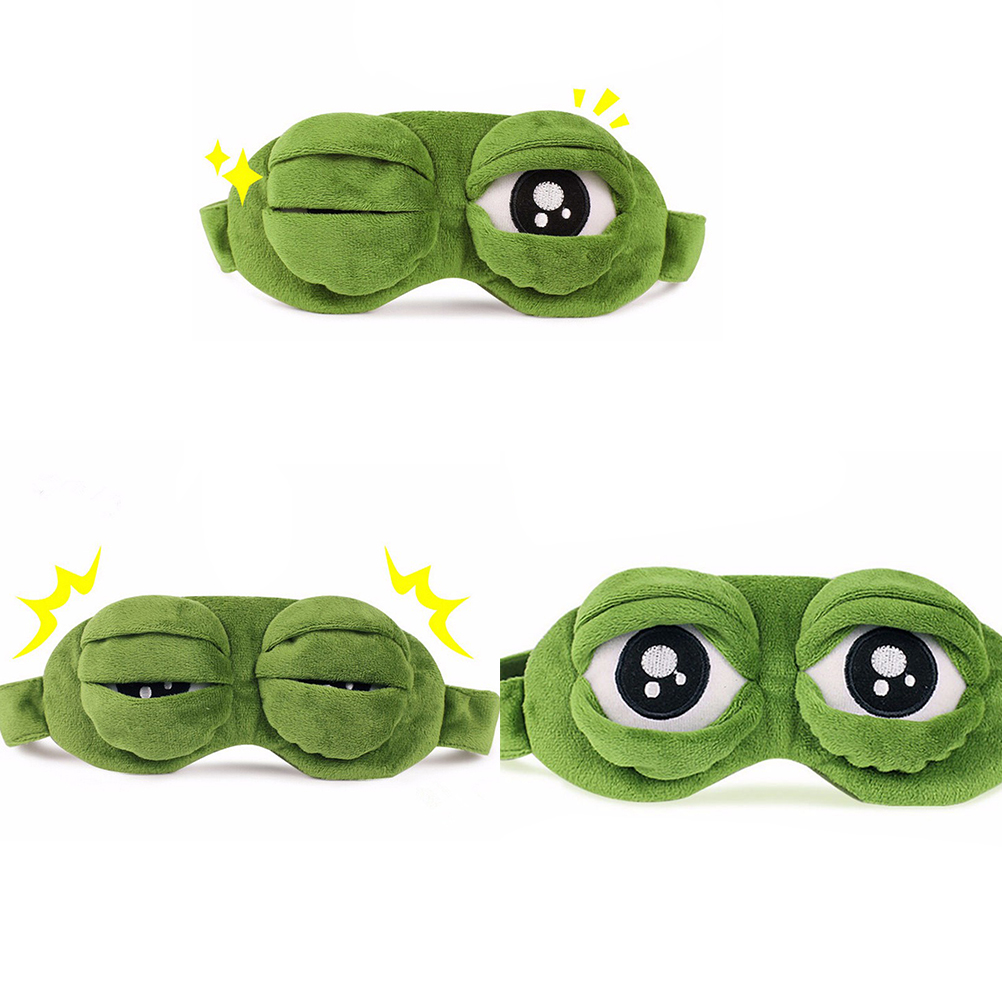[Baru] Masker Tidur Katak Sedi - Sleep Eye Mask 3D ulasan dan harga