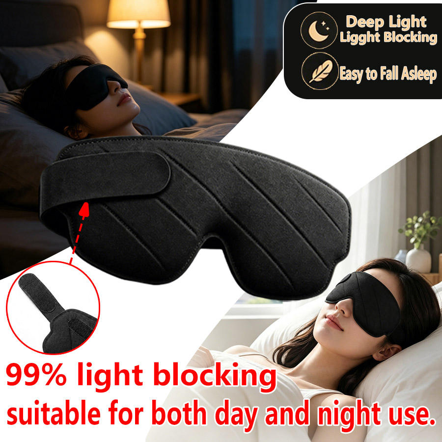 3/1 Buah Masker Tidur Berkontu - Sleep Eye Mask 3D ulasan dan harga