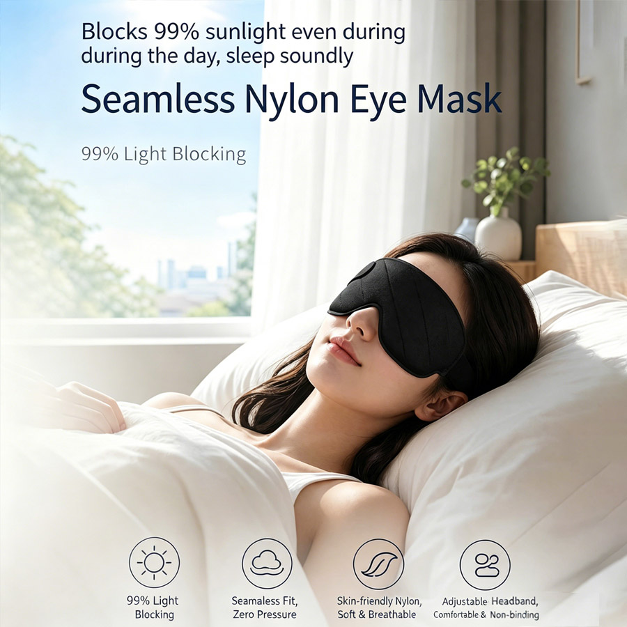 3/1 Buah Masker Tidur Berkontu - Sleep Eye Mask 3D ulasan dan harga