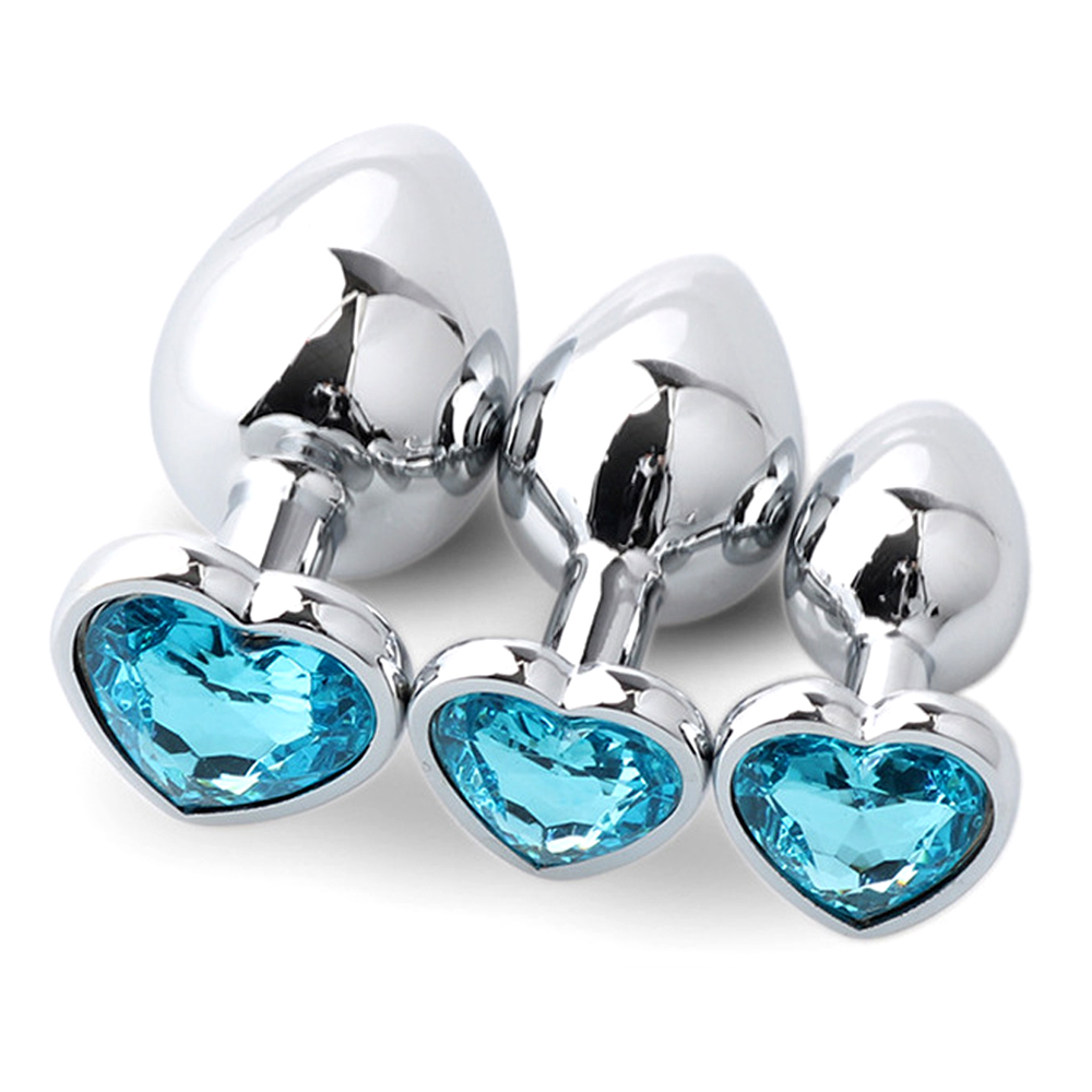 3PCS Anal Plug Logam untuk Pas - Health Wellness Products ulasan dan harga