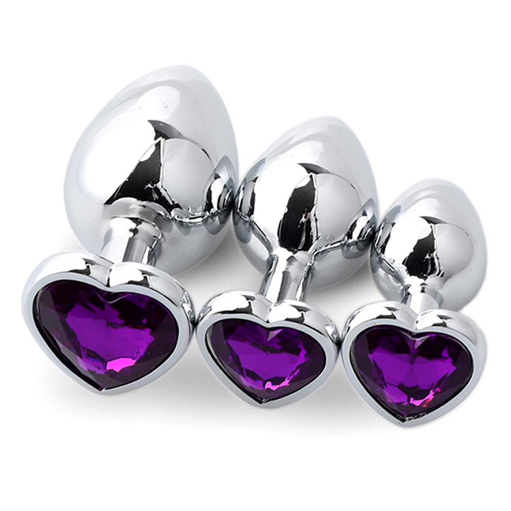 3PCS Anal Plug Logam untuk Pas - Health Wellness Products ulasan dan harga