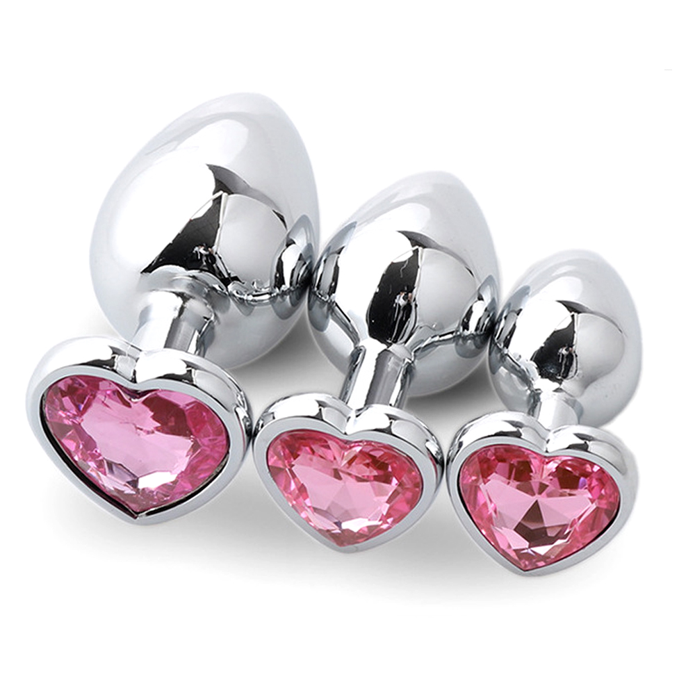 3PCS Anal Plug Logam untuk Pas - Health Wellness Products ulasan dan harga