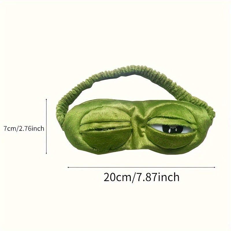 Masker Mata Tidur 3D Katak Luc - Sleep Eye Mask 3D ulasan dan harga