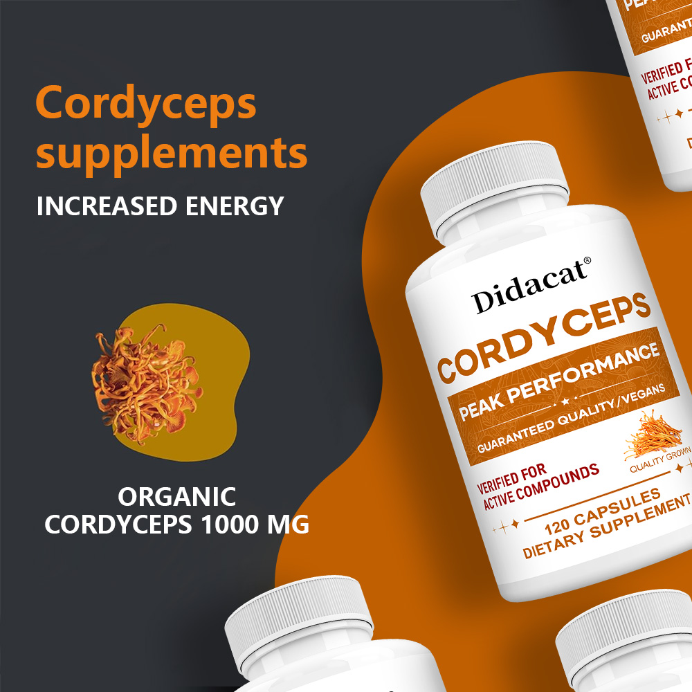 Kapsul Jamur Cordyceps 1000mg, - Health Wellness Day ulasan dan harga