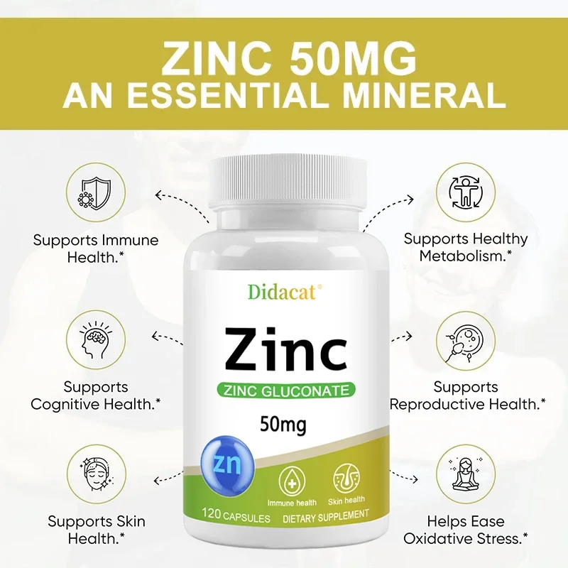 Seng 50 Mg-dengan seng glukona - Health Wellness Day ulasan dan harga